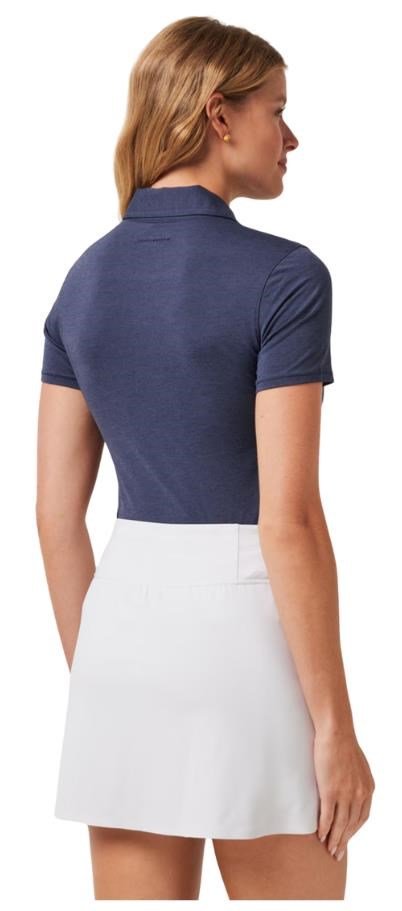 Travis Mathew Featherweight Active polo femme, heather navy blazer