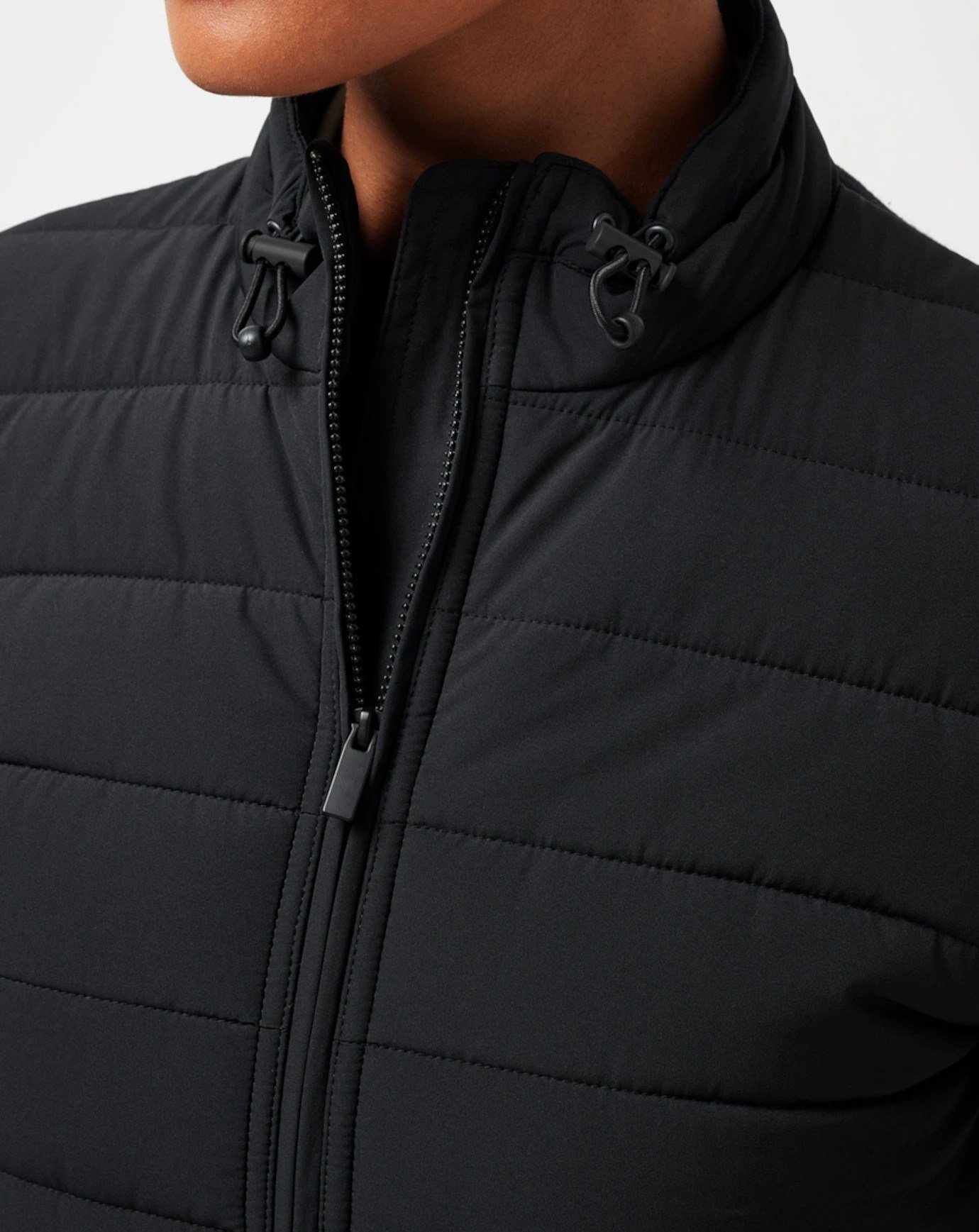 Travis Mathew Skyloft Soft Espresso Martini veste femme, heather black