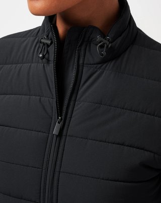 Travis Mathew Skyloft Soft Espresso Martini veste femme, heather black