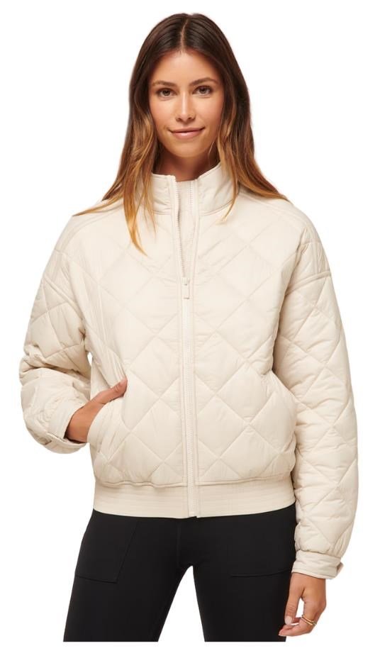 Travis Mathew Lights at Night veste matelassée femme, pumice stone