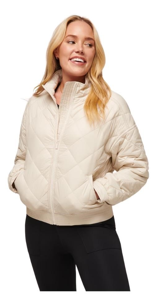 Travis Mathew Lights at Night veste matelassée femme, pumice stone