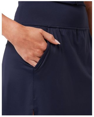 Travis Mathew Game Set Match Moveknit jupe-short femme, navy blazer
