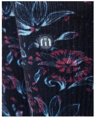 Travis Mathew Flourish Crew chaussettes, mood indigo