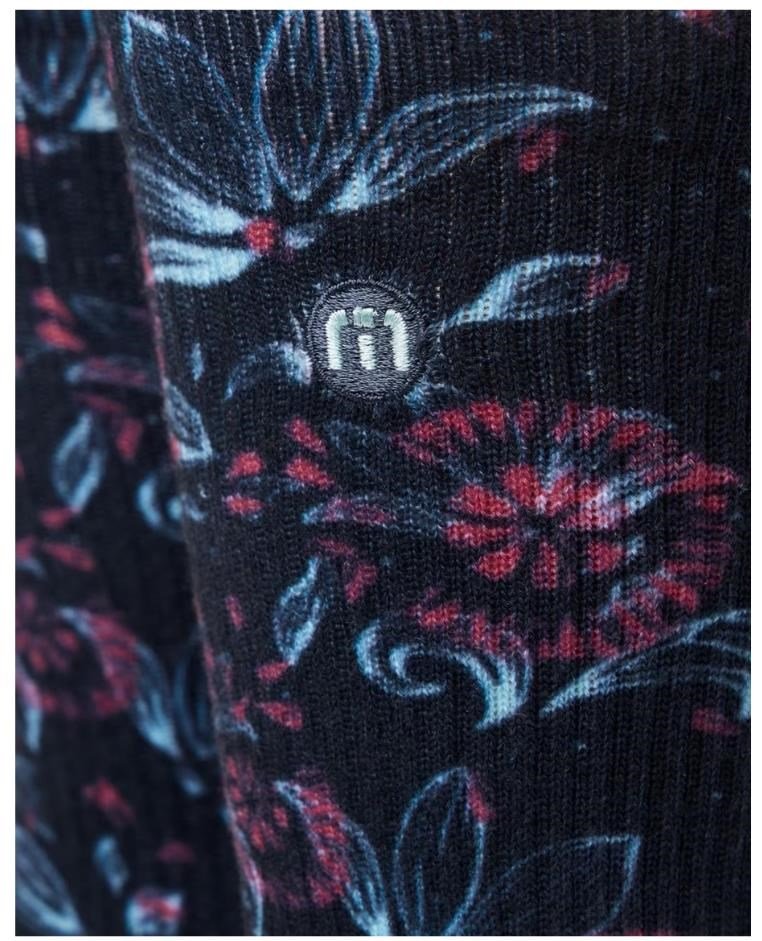 Travis Mathew Flourish Crew chaussettes, mood indigo