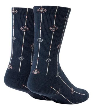 Travis Mathew Deco Crew chaussettes, mood indigo