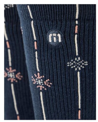 Travis Mathew Deco Crew chaussettes, mood indigo