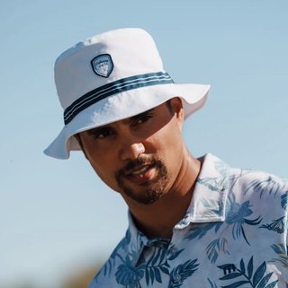 Callaway Bucket Hat chapeau homme, blanc/marine