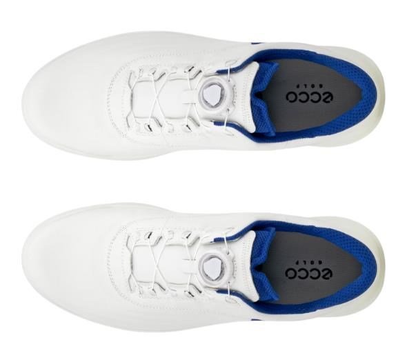 Ecco Core BOA chaussures de golf homme, blanches