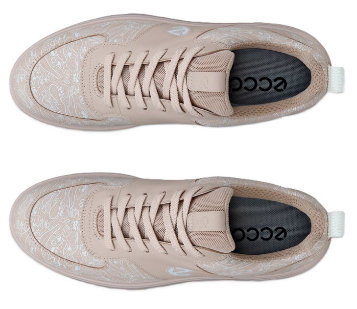 Ecco Golf Street 720 chaussures de golf femme, rose poudré