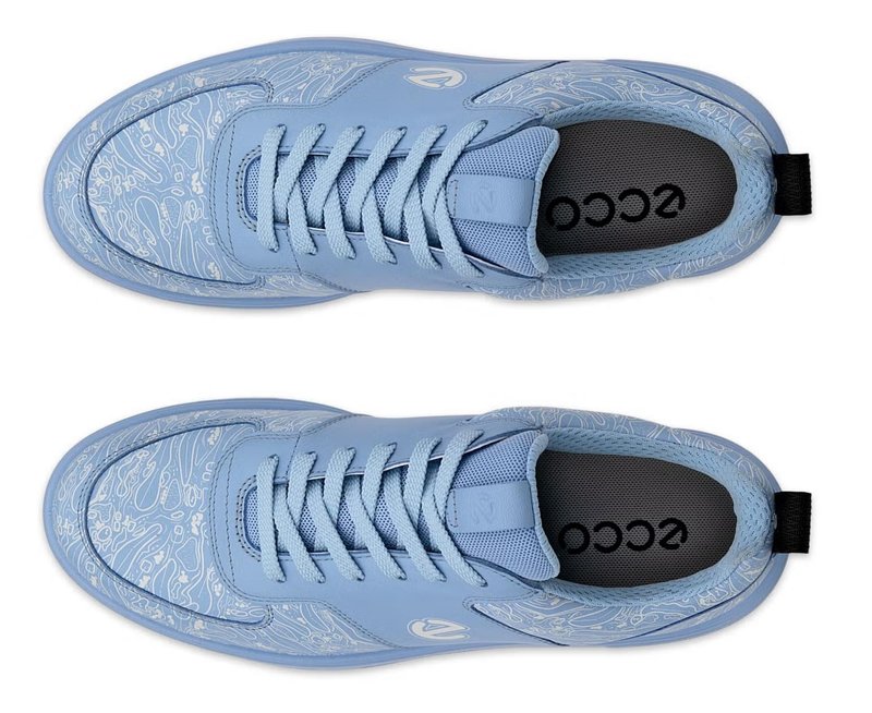 Ecco Street 720 chaussures de golf femme, bleu