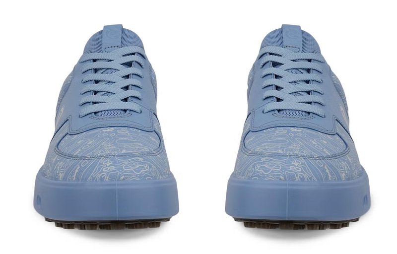 Ecco Street 720 chaussures de golf femme, bleu