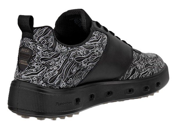 Ecco Street 720 chaussures de golf homme, noires