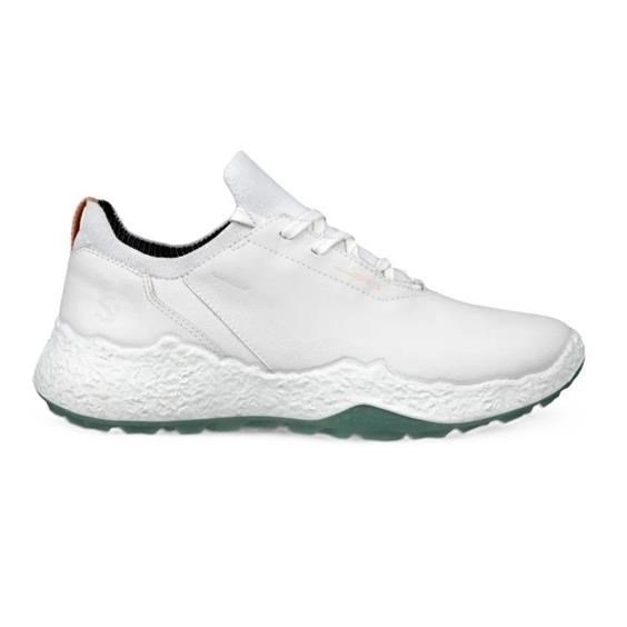 Ecco Ecco Biom H5 Waterproof chaussures de golf femme imperméables, blanc/vert sedum