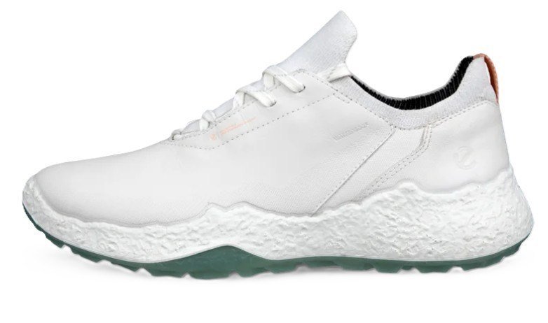 Ecco Ecco Biom H5 Waterproof chaussures de golf femme imperméables, blanc/vert sedum