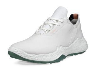 Ecco Ecco Biom H5 Waterproof chaussures de golf femme imperméables, blanc/vert sedum