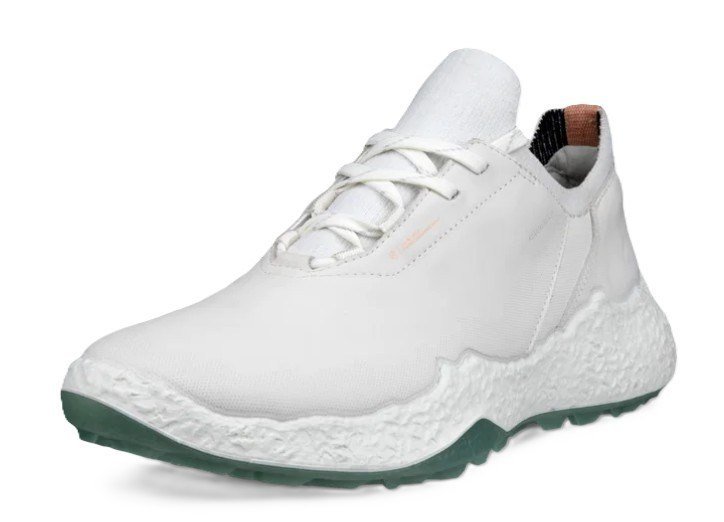 Ecco Ecco Biom H5 Waterproof chaussures de golf femme imperméables, blanc/vert sedum