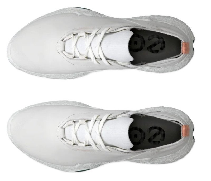 Ecco Ecco Biom H5 Waterproof chaussures de golf femme imperméables, blanc/vert sedum