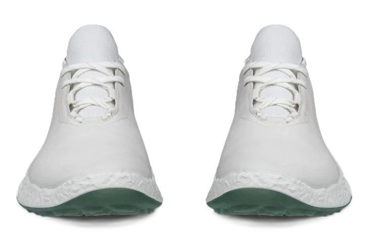 Ecco Ecco Biom H5 Waterproof chaussures de golf femme imperméables, blanc/vert sedum
