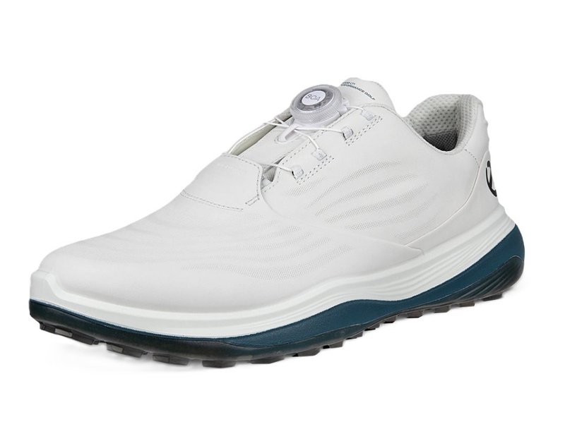 Ecco LT1 BOA chaussures de golf homme, blanches