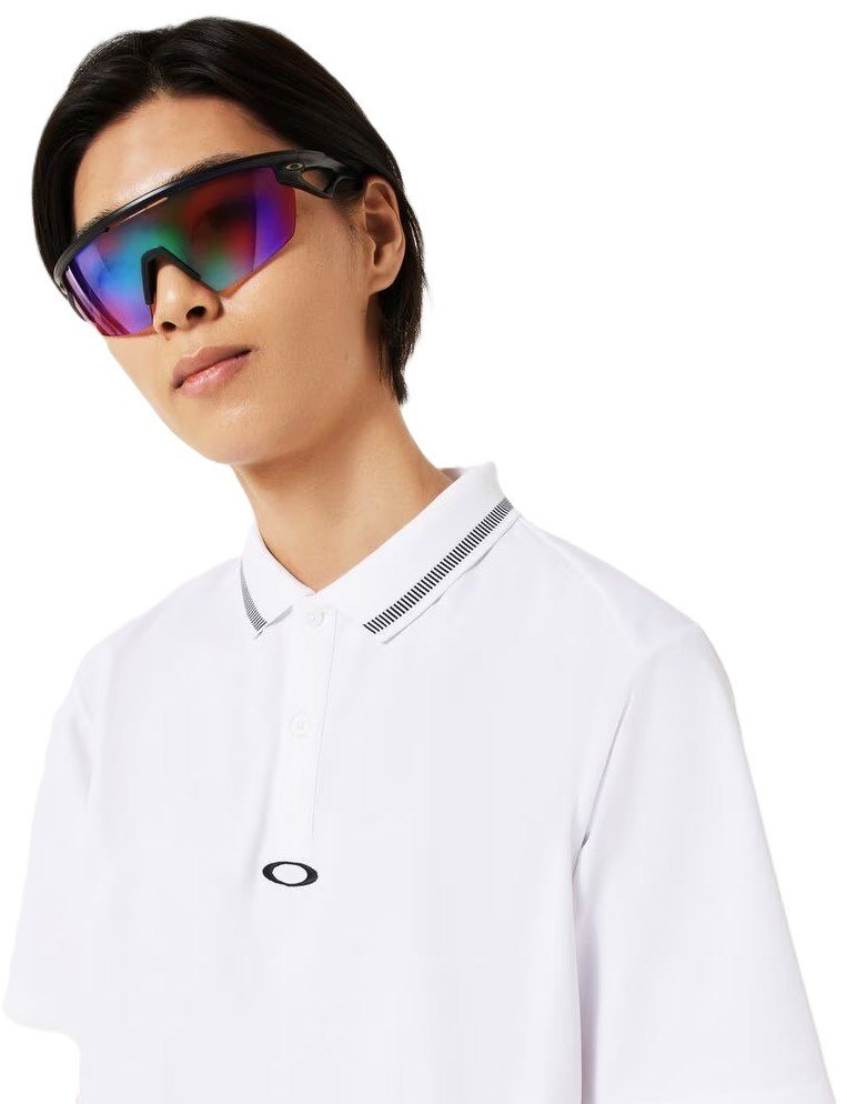 Oakley O-Sync Pack Abstract Hem polo homme, blanc