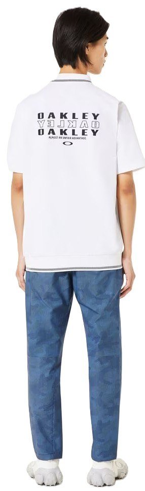 Oakley O-Sync Pack Abstract Hem polo homme, blanc
