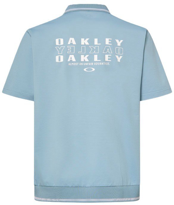 Oakley O-Sync Pack Abstract Hem polo homme, blue ice