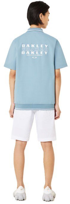 Oakley O-Sync Pack Abstract Hem polo homme, blue ice