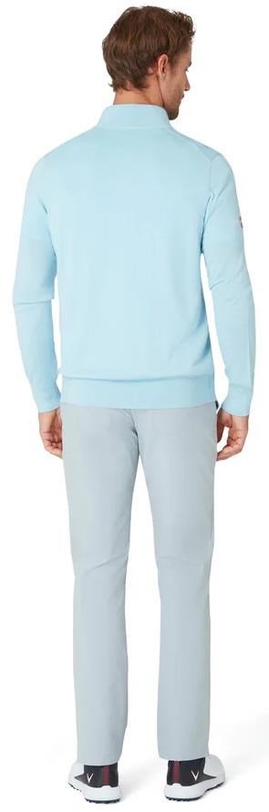 Callaway 1/4 Blended Merino pull homme, arctic paradise