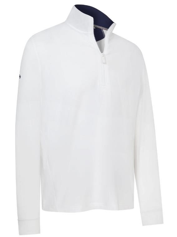 Callaway 1/4 Zip pull homme, blanc