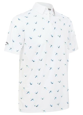 Callaway All Over Birdie polo homme, bright white