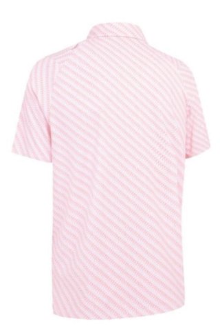Callaway Twill Print polo homme, rose fraise