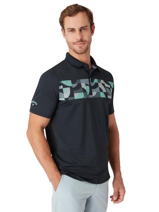 Callaway Optical 'C' polo homme, caviar