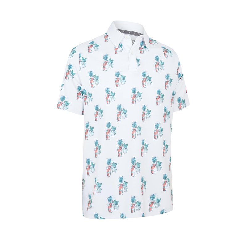 Callaway 19th Hole polo homme, blanc