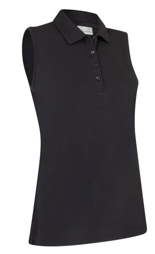 Callaway Tournament Sleeveless polo femme, caviar