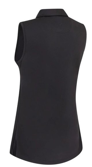 Callaway Tournament Sleeveless polo femme, caviar