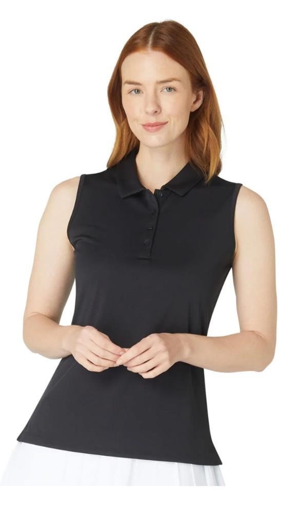 Callaway Tournament Sleeveless polo femme, caviar