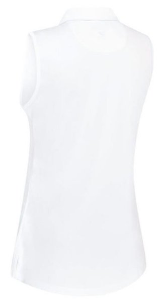 Callaway Tournament Sleeveless polo femme, blanc