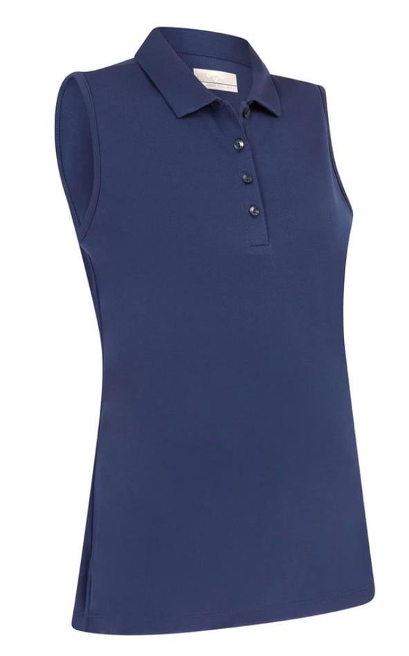 Callaway Tournament Sleeveless polo femme, peacoat
