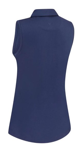 Callaway Tournament Sleeveless polo femme, peacoat