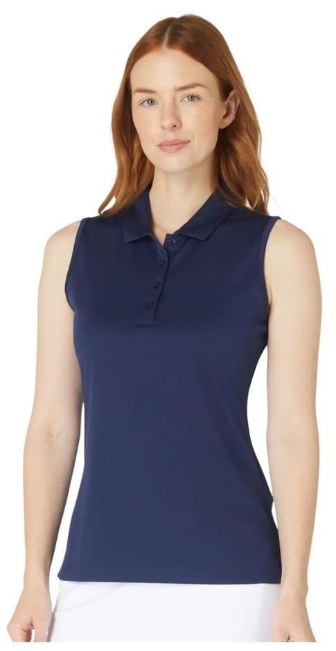 Callaway Tournament Sleeveless polo femme, peacoat