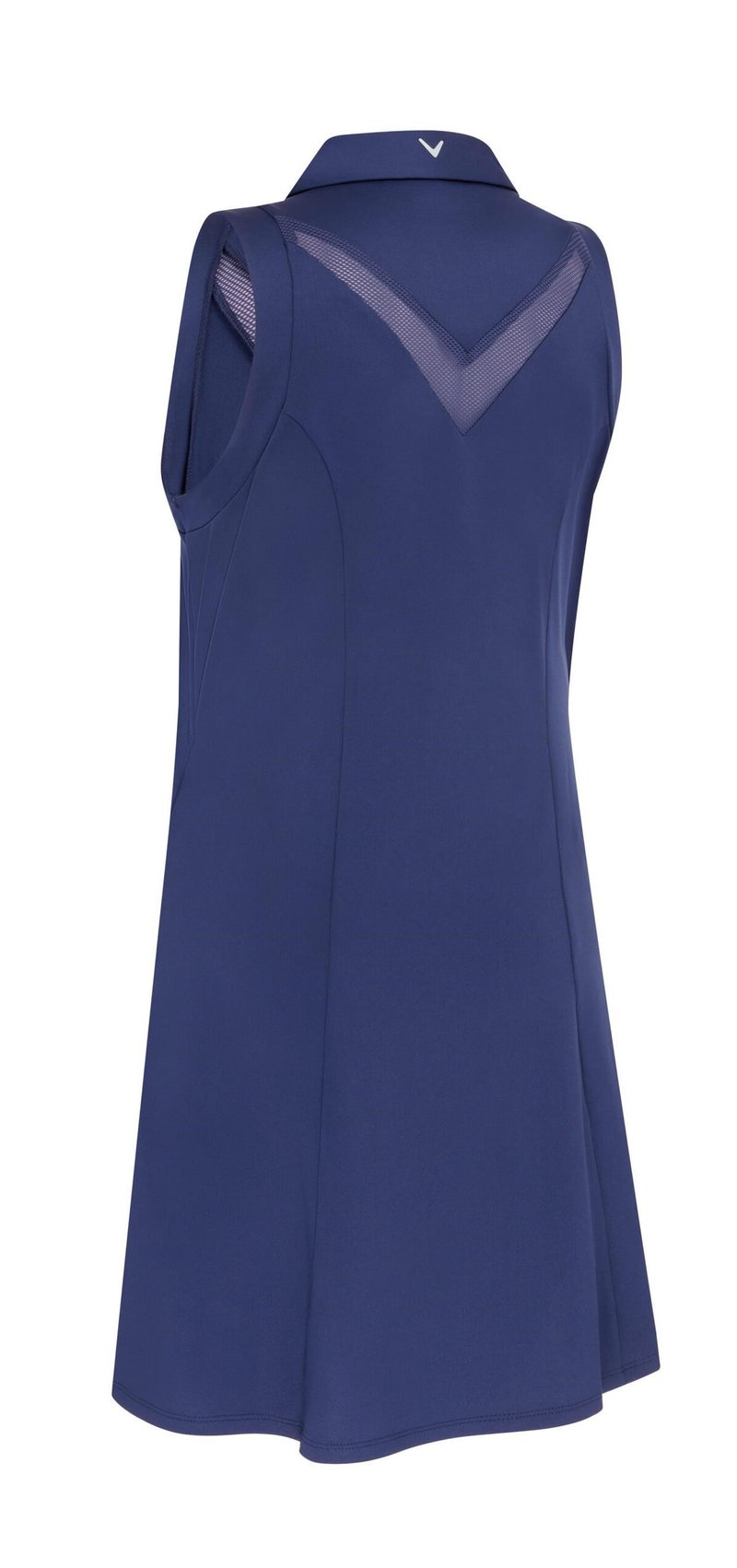 Callaway Flounce Dress with Mesh robe femme, peacoat