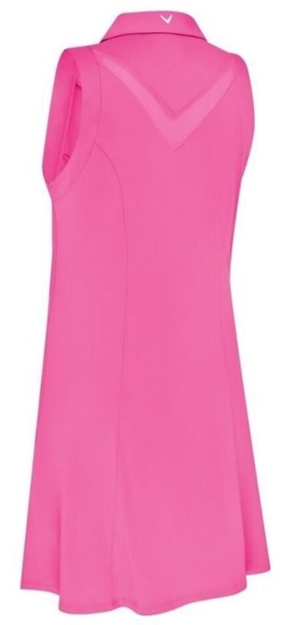 Callaway Flounce Dress with Mesh robe femme, cheeky pink
