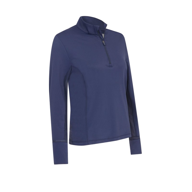 Callaway Colourblock Sun Protection haut femme, peacoat