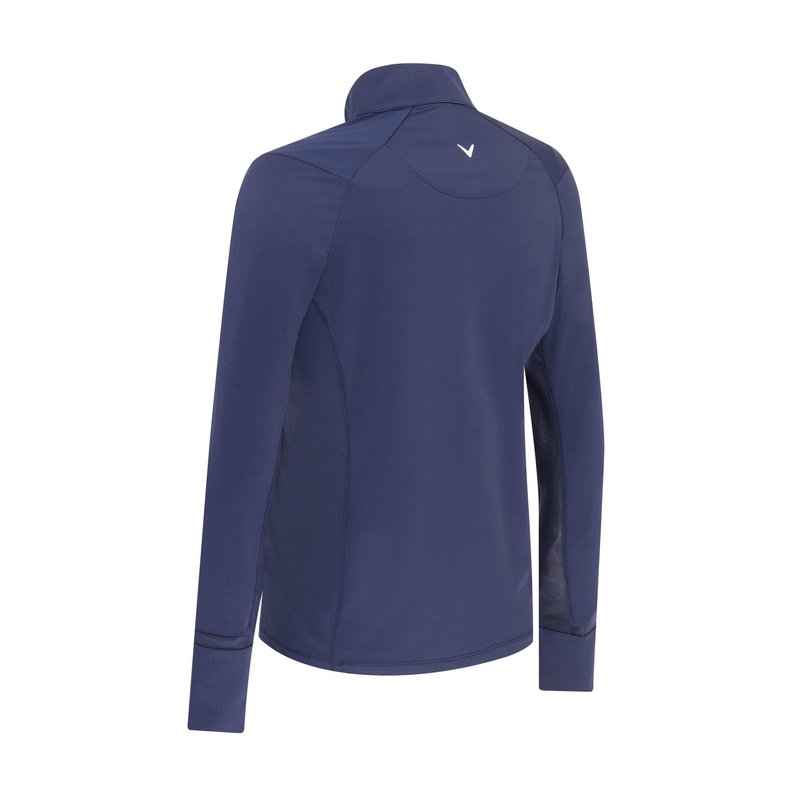 Callaway Colourblock Sun Protection haut femme, peacoat