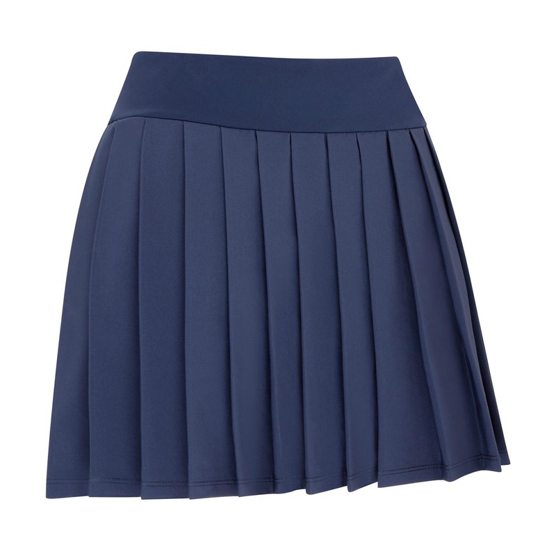 Callaway 16" Pleated jupe-short femme, peacoat