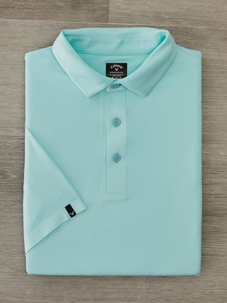 Callaway Premium Jacquard polo homme, birds egg green