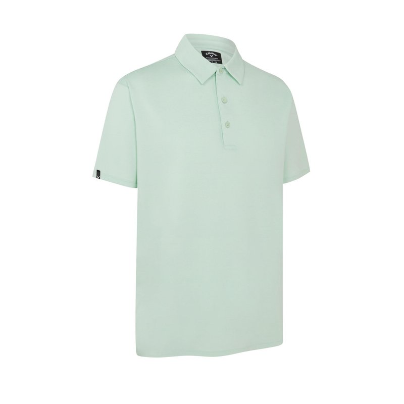 Callaway Premium Heathered polo homme, birds egg green heather