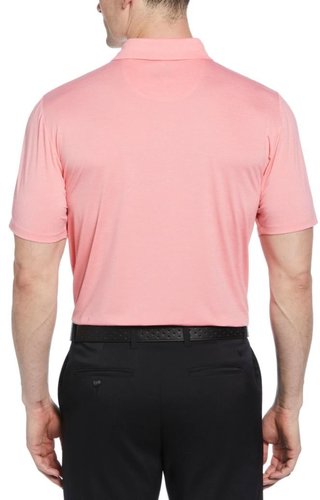 Callaway Premium Heathered polo homme, strawberry pink heather