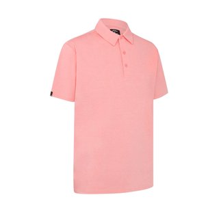 Callaway Premium Heathered polo homme, strawberry pink heather