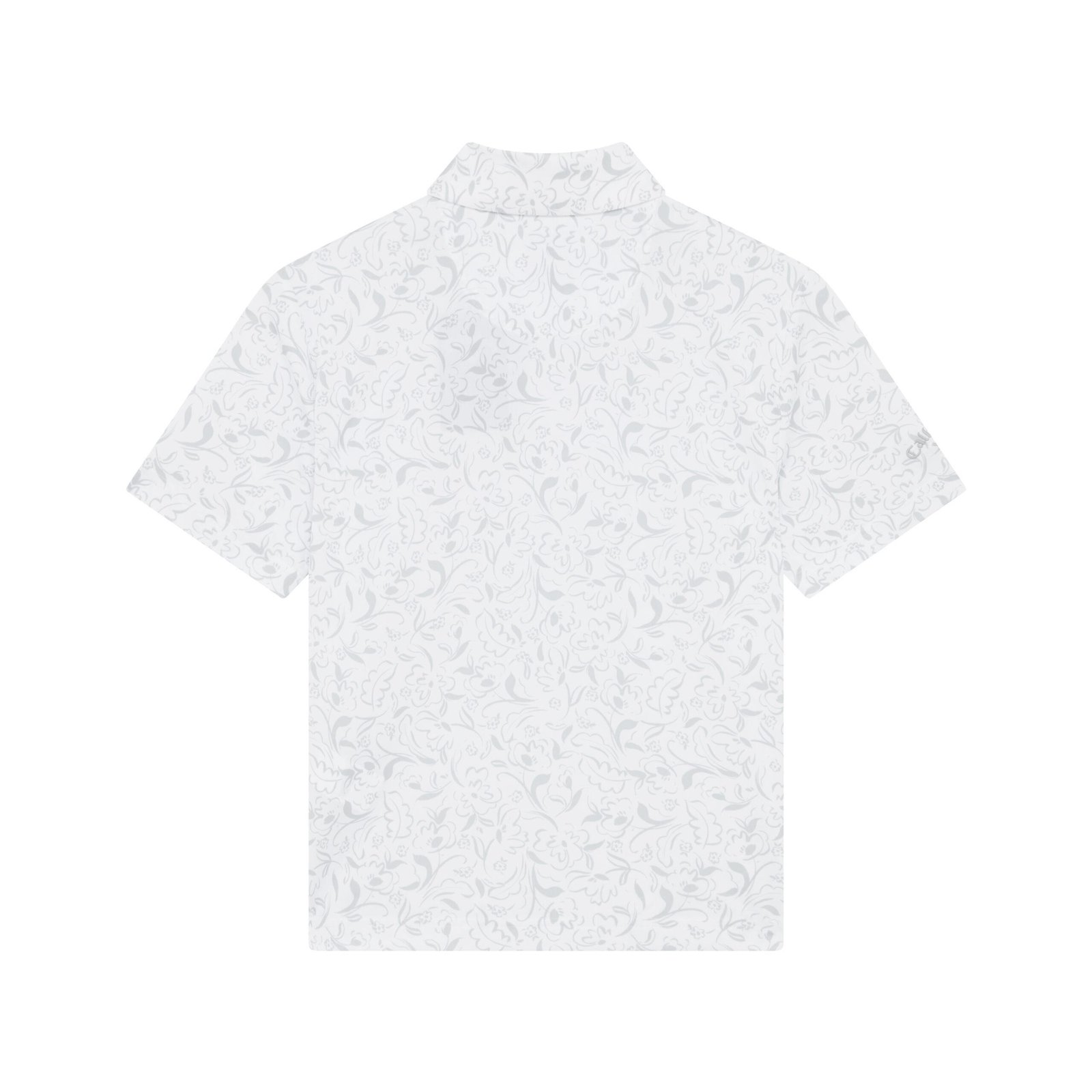 Callaway Floral Print junior polo, blanc